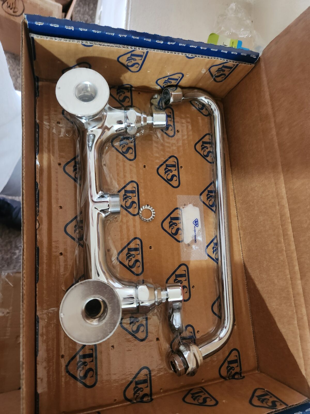 T & S Kitchen Faucet Polished Chrome