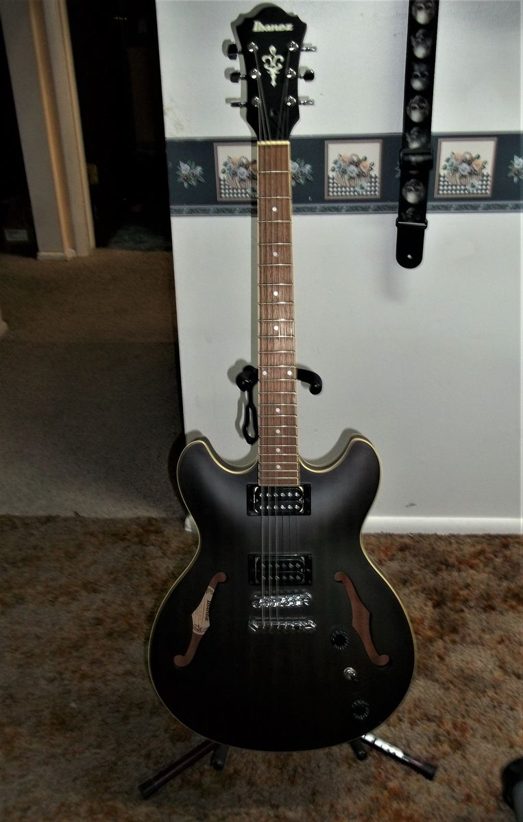 Ibanez Artcore AS53 - Transparent Black Flat