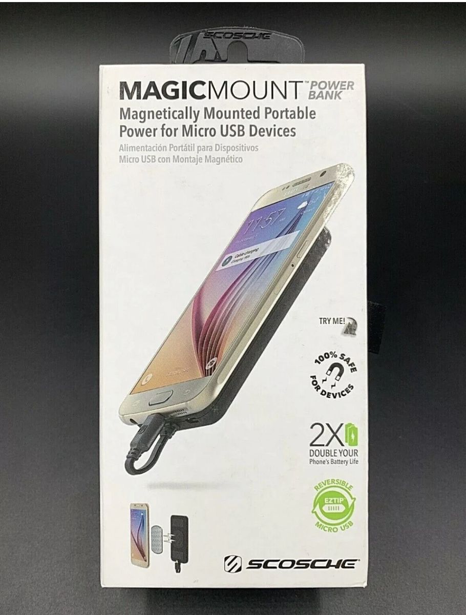 Magic Mount Bank Magnetically Portablr Power Micro