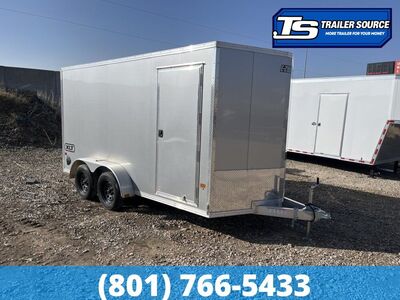 7x14 Alcom Aluminum EZ Hauler XLT Trailer - 7'0" Interior - 7K GVWR -