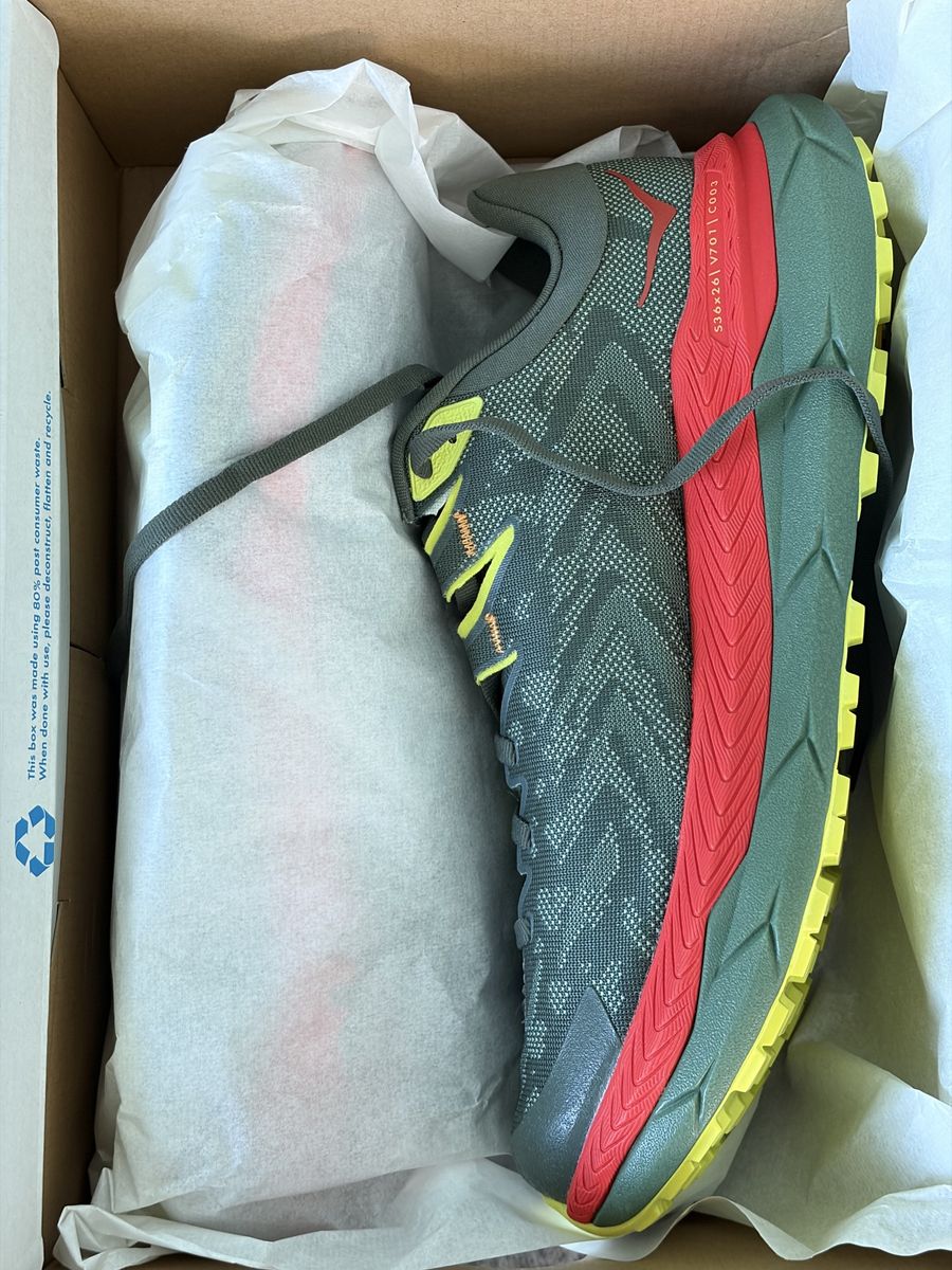 NEW IN BOX Hoka Tecton X Carbon-Plated Trail Shoes - Men's 8.5D