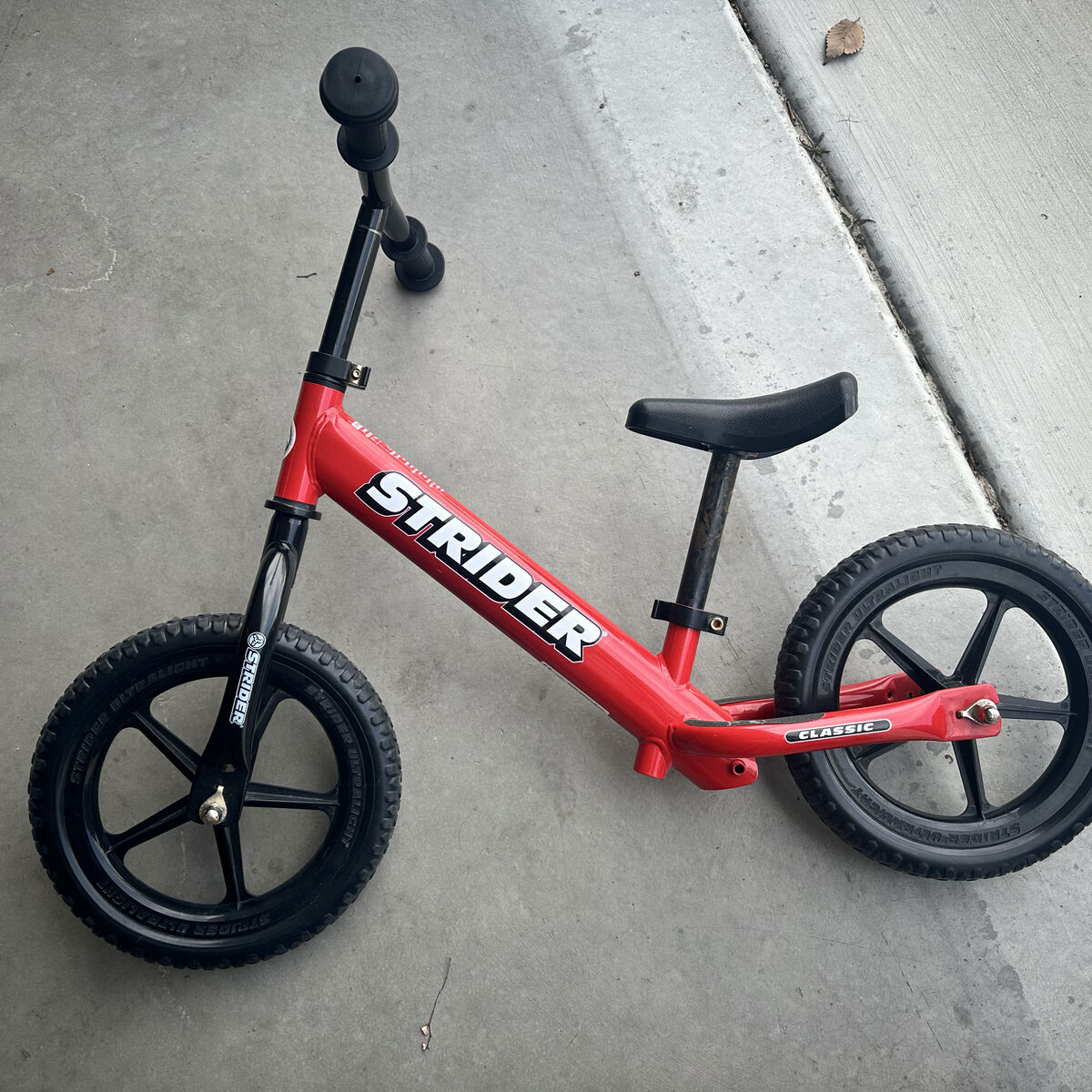 Red Kids Strider Bike
