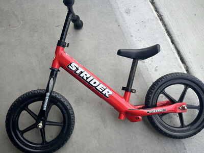Red Kids Strider Bike