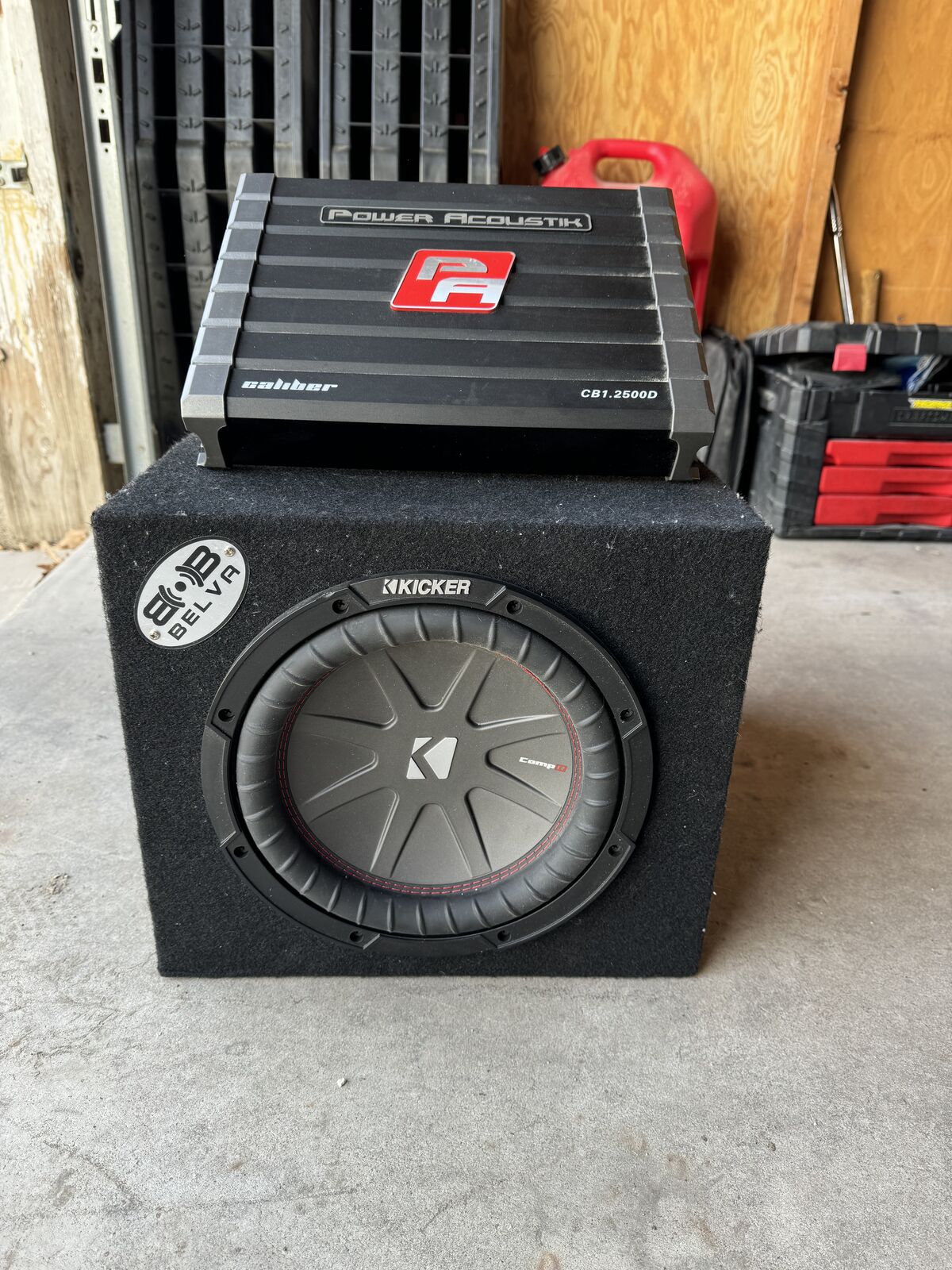 Car Sub/box And Amp