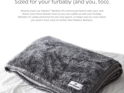 Pet Parents PAWTECT Blanket Waterproof Premium Dog, CAT, and Puppy Blanket, Chocolate, LARGE