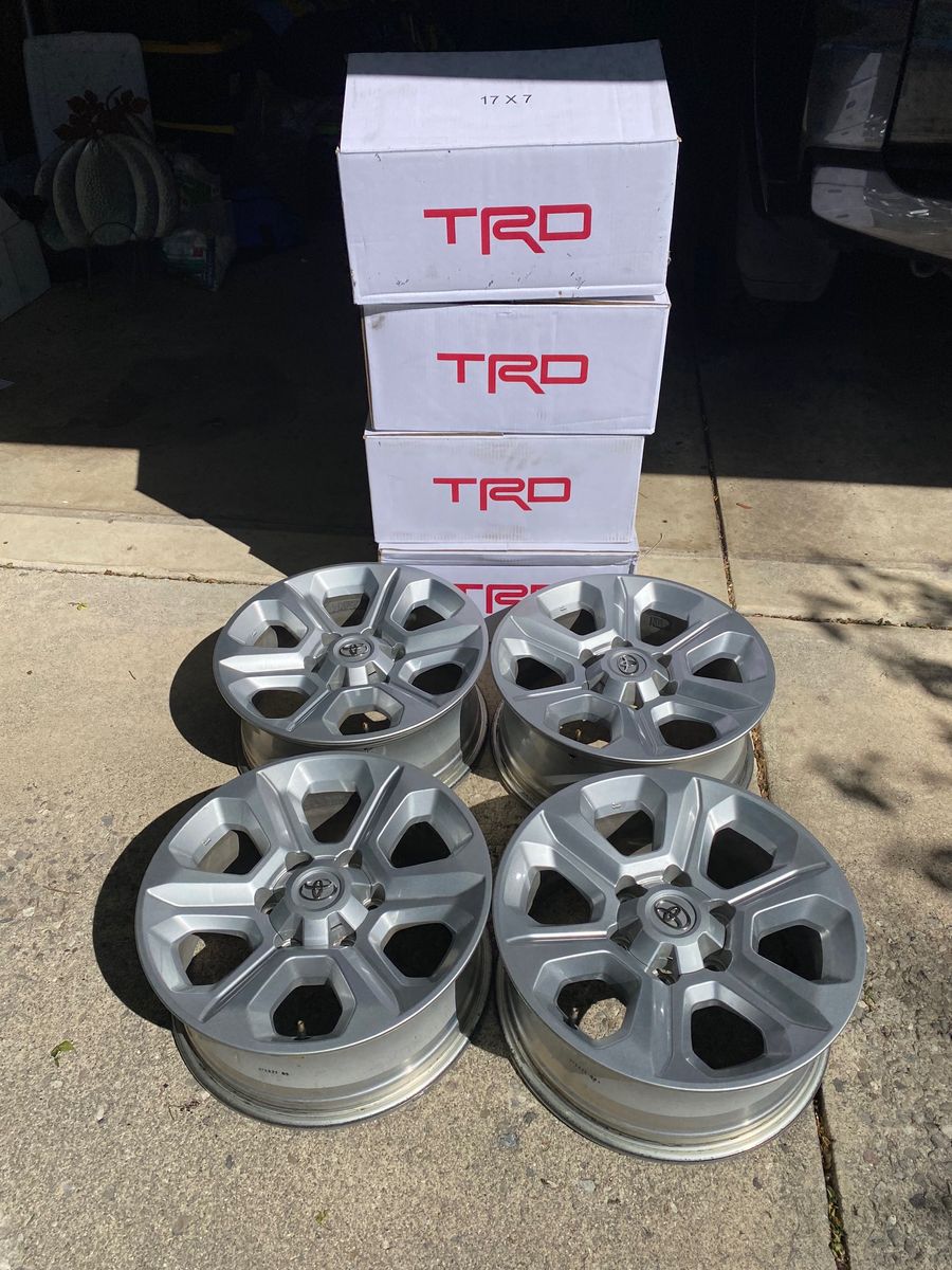 Toyota 4Runner 17" Rims (Set of 4) | Perfect for Winter or Off-Road Set