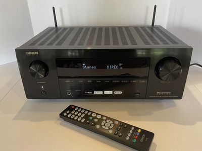 DENON AVR-X2800H 7.2-CH HOME THEATER RECEIVER DOLBY ATMOS HDR10+ 8K DTS:X BLACK