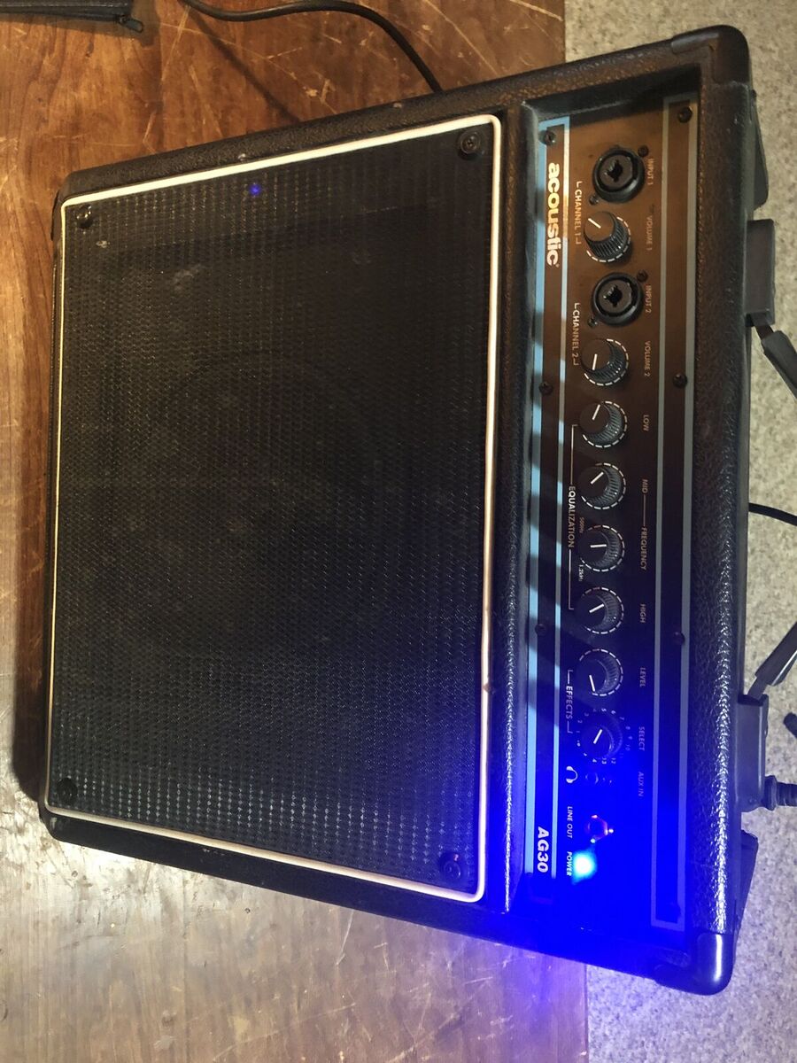 Acoustic AG30 30-Watt Acoustic Guitar Combo Amp