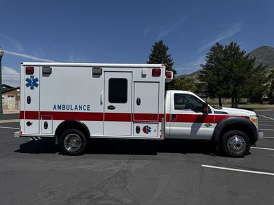 2016 FORD F550 AMBULANCE,4X4, DIESEL.