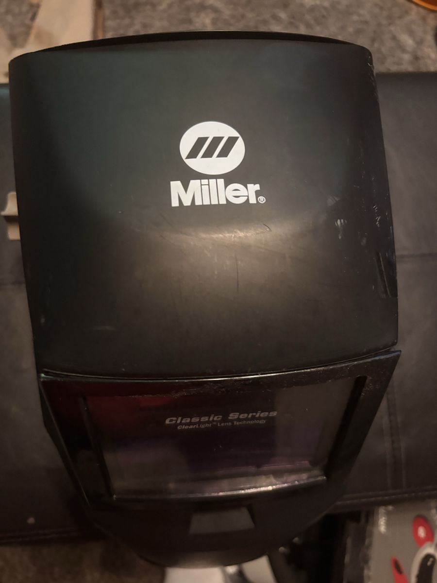 Miller Classic Series ClearLight Auto-Darkening Welding Helmet - Black