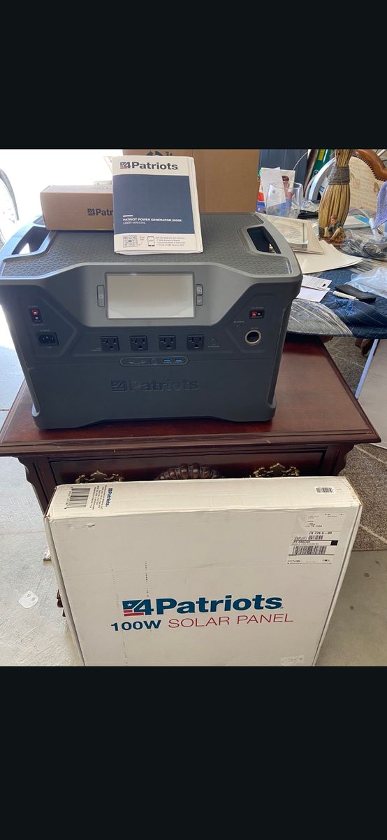 Patriot 2500x Power Generator