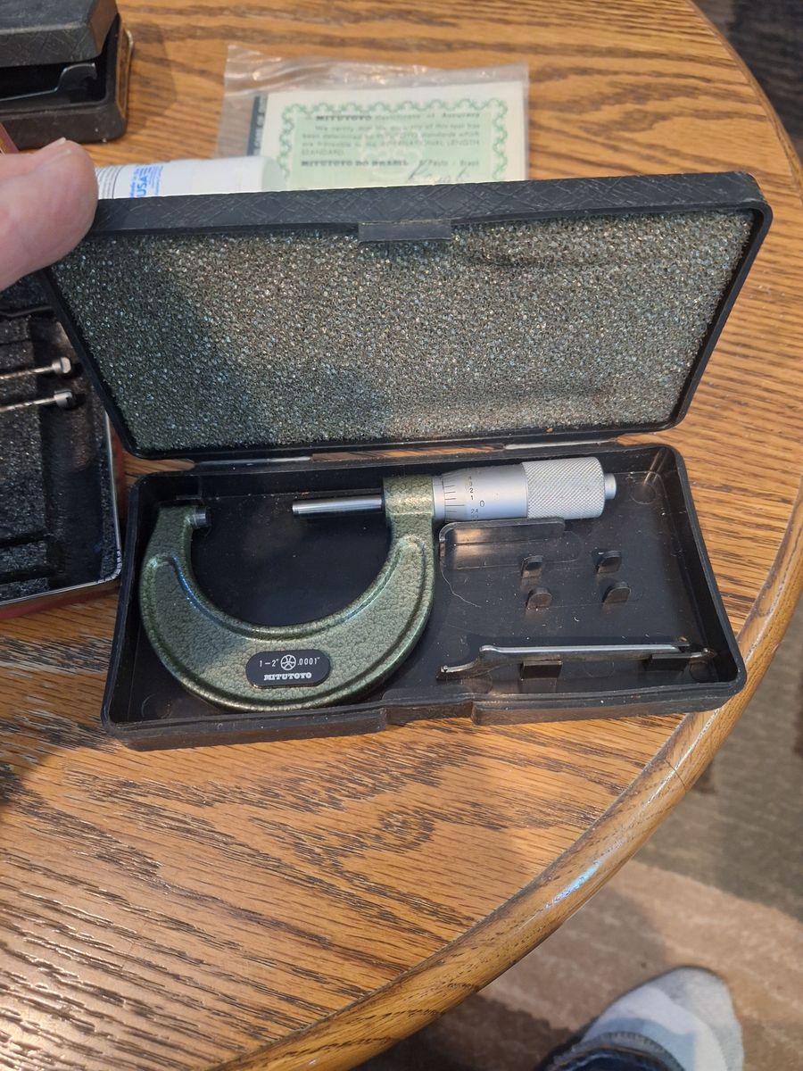 Mitutoyo 1-2 inch micrometer