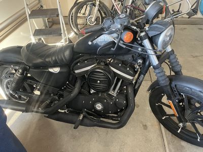 2017 Harley-Davidson Sportster Iron 883 Motorcycle - Black, Low Miles