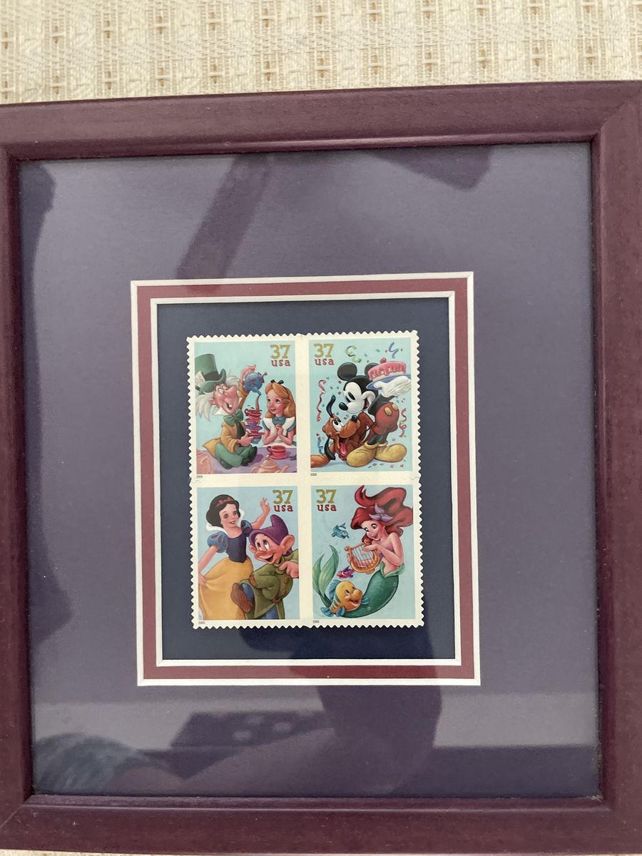 vintage Disney collectible stamps