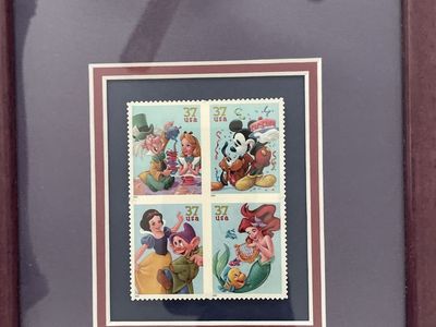vintage Disney collectible stamps