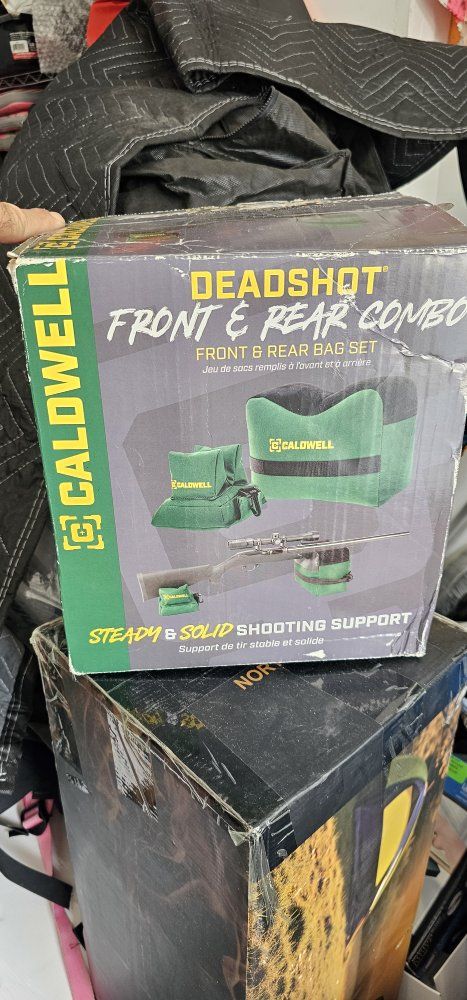 Caldwell DeadShot Front & Rear Combo Shooting Bag Set