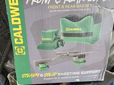 Caldwell DeadShot Front & Rear Combo Shooting Bag Set