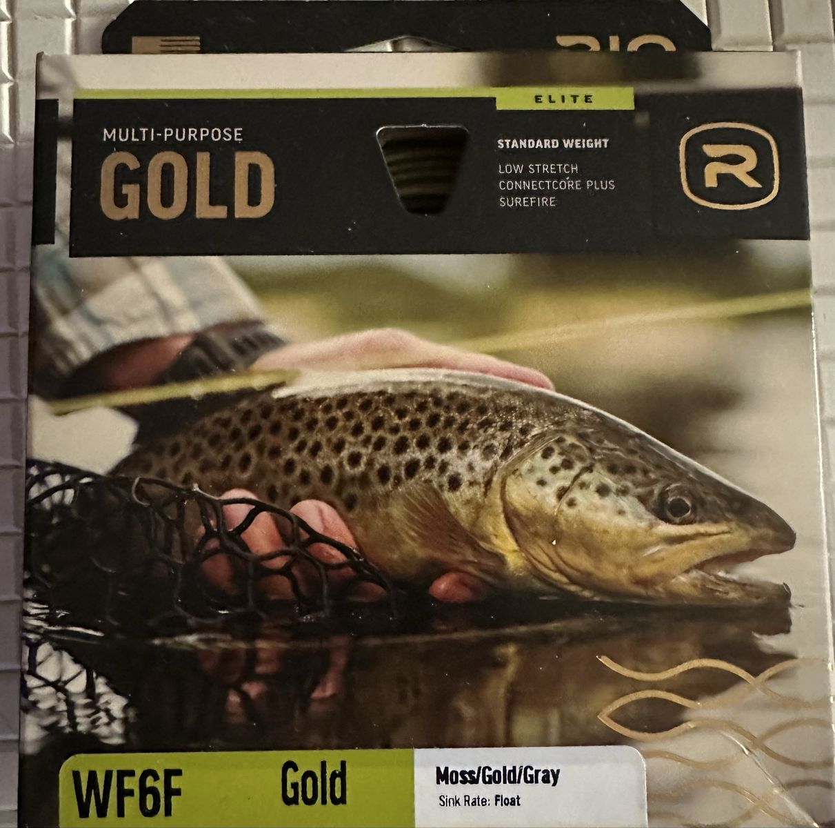Rio elite gold fly line 5  weight