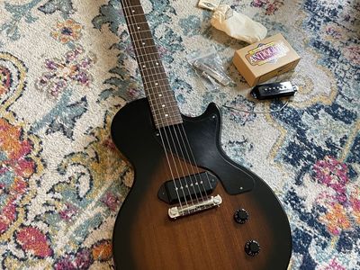 Upgraded Les Paul Jr Seymour Duncan Epiphone
