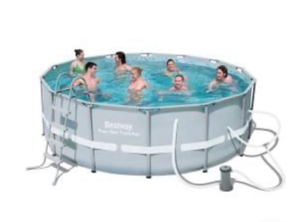 Bestway 14 Foot Round Pool 48 Inch Deep 56445E NEW