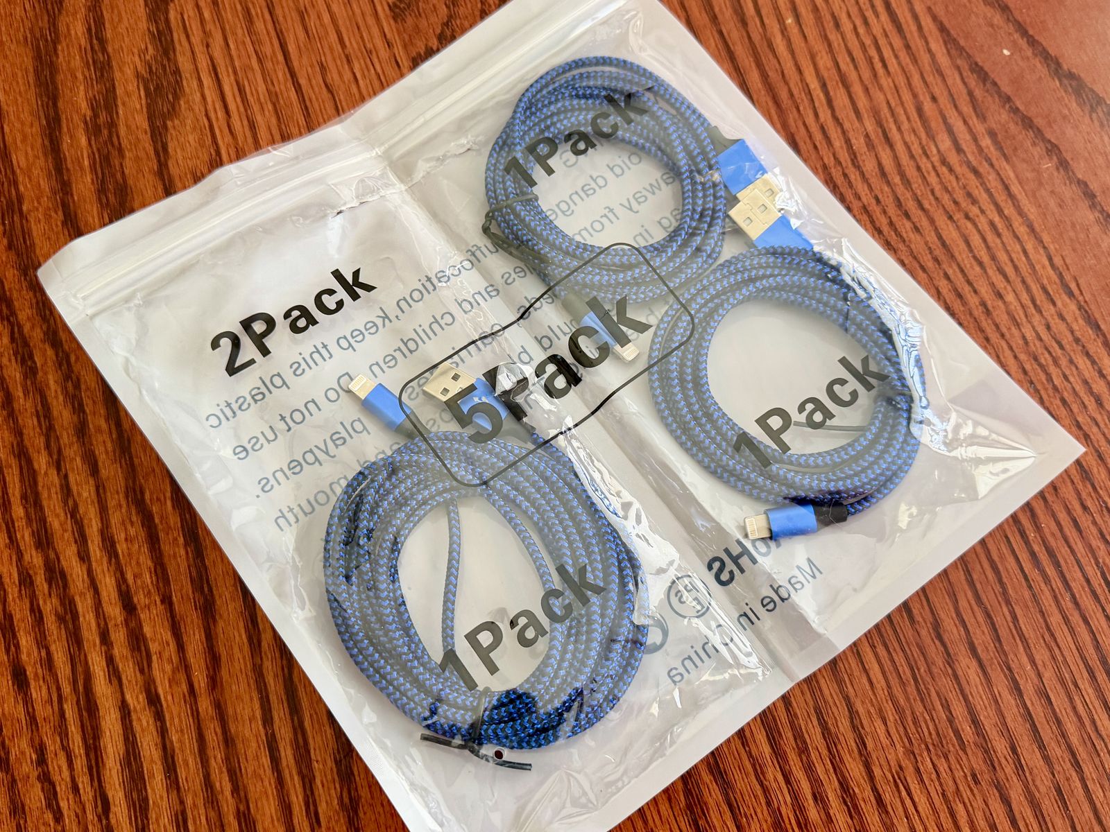USB to Lightning Cables (3)