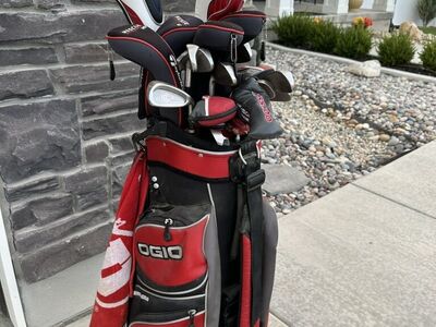 Golf Clubs And Bag