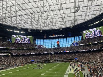2 lower bowl tickets Raiders vs Rams