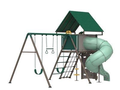 Lifetime NEW deluxe A-Frame with Tube Slide