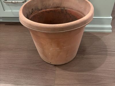 Terracotta Plastic Planter Pot 15x12