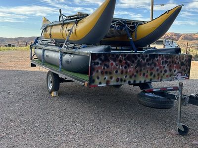14' Boat Trailer With Winch