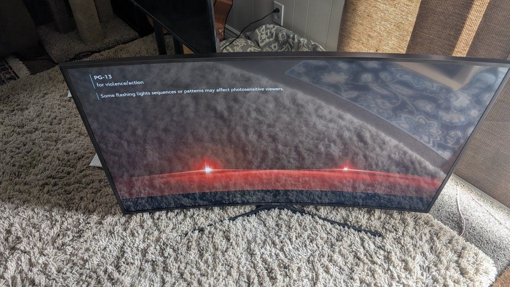 Samsung 4k Curved TV 55 inch