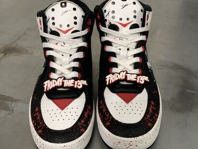 8.5 M Friday The 13th Jason Voorhees Sneaker Shoes