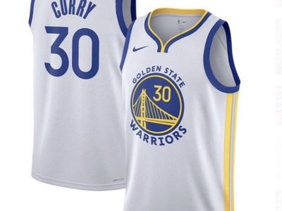 Stephen Curry #30 | 4XL | Golden State Warriors | White Jersey - Association Edition | MOJ002