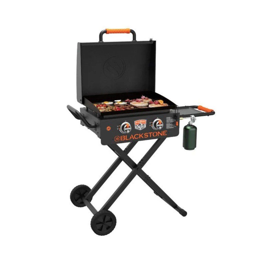 NEW-Blackstone 22 Griddle w/Hood and Flexfold Legs