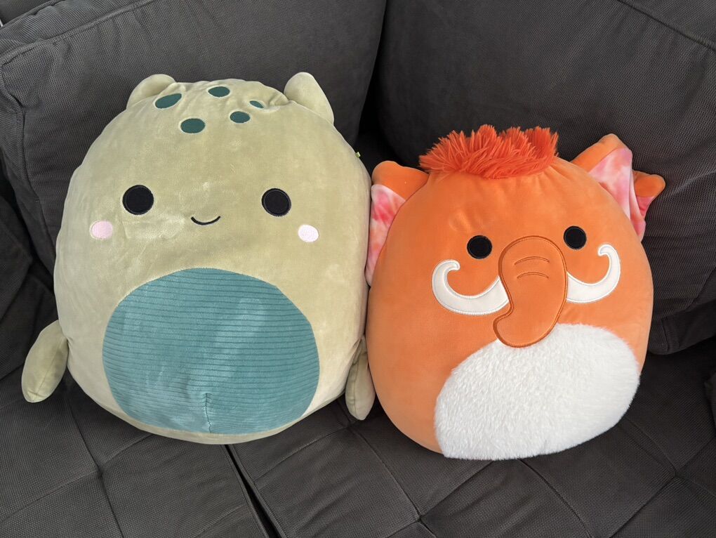 Two Large Squishmallows