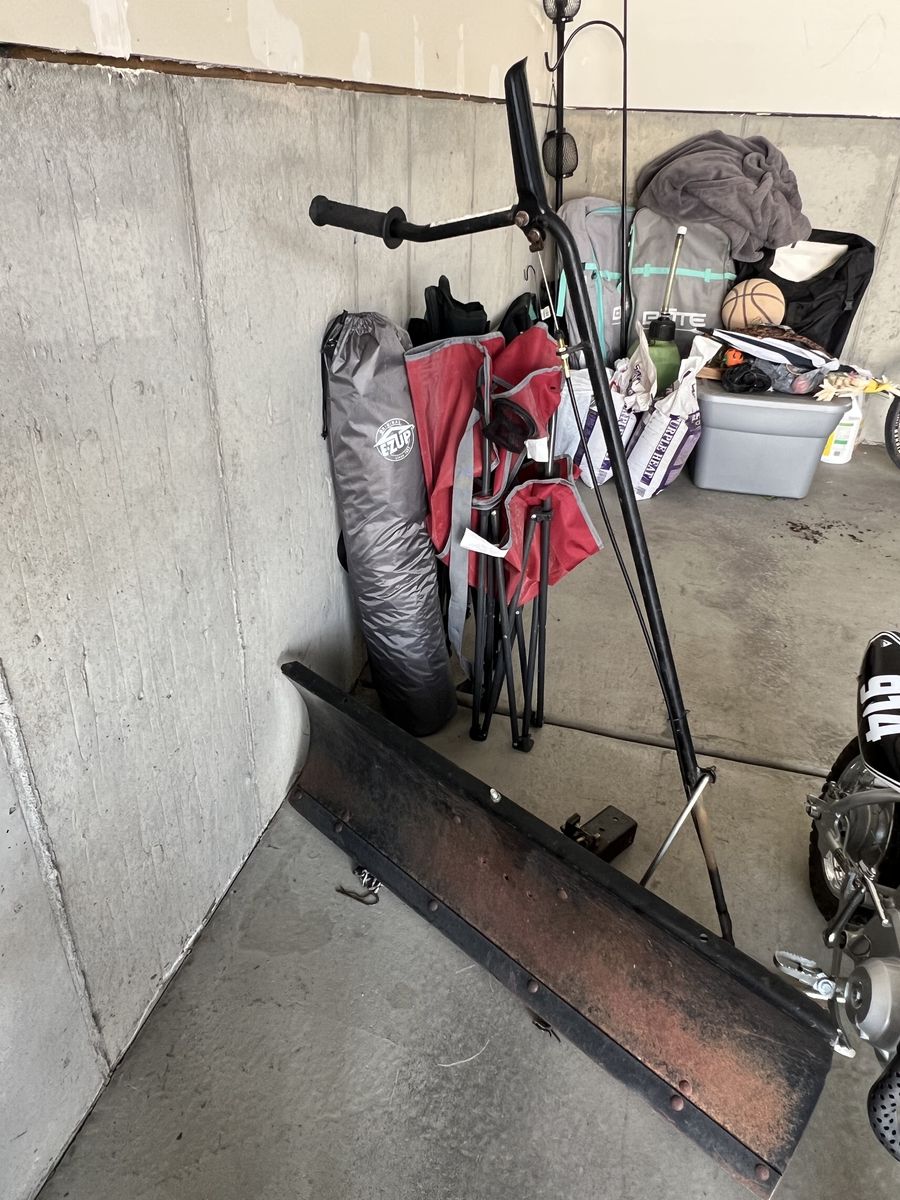 Craftsman Snow Plow For Lawn Mower