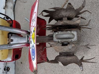 Mantis tiller model TEH021UB24RB used will need ca