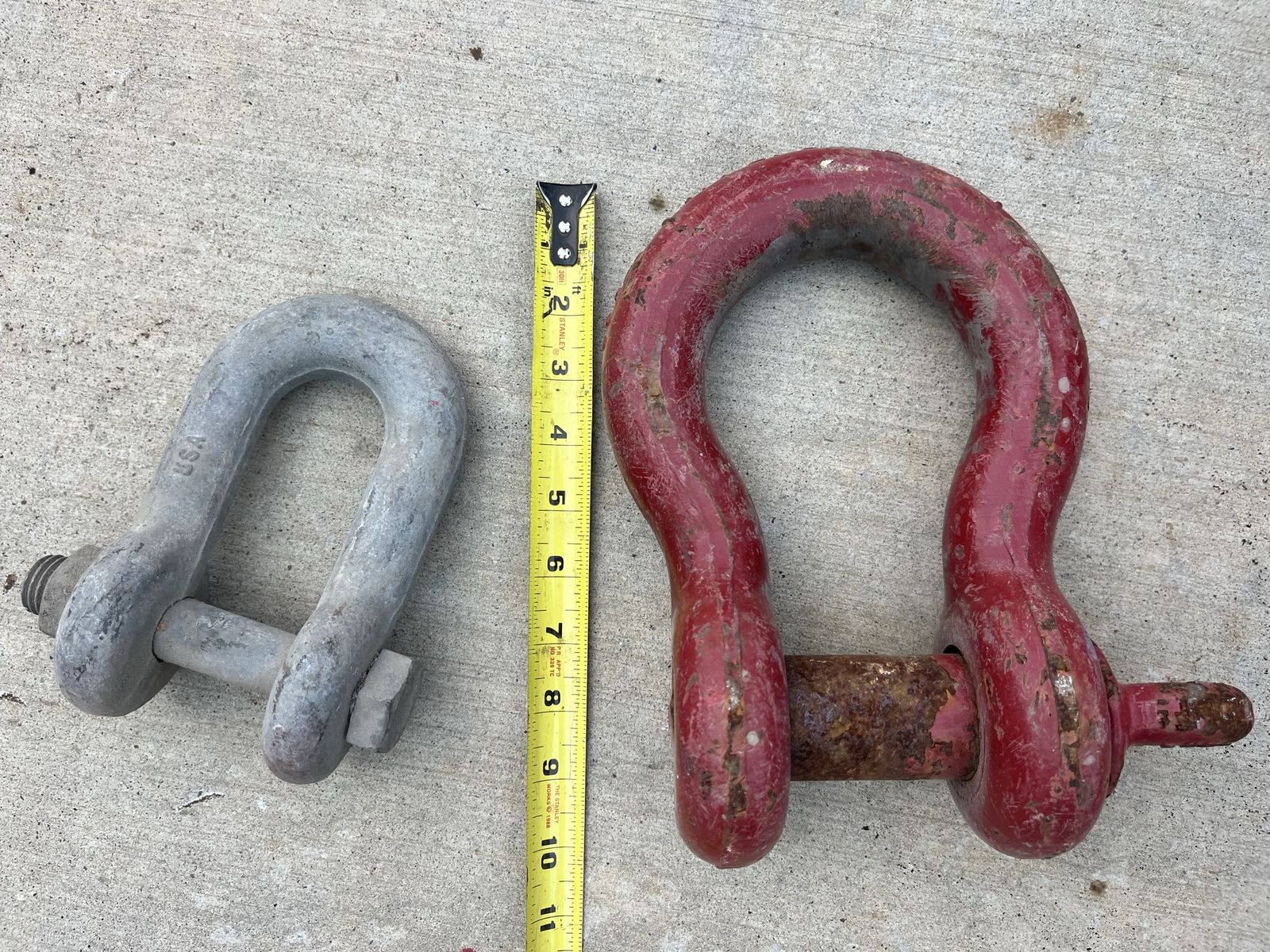 anchor D shackle set of 2 $50