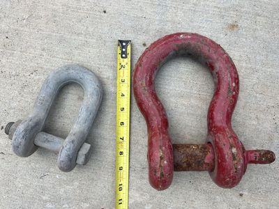 anchor D shackle set of 2 $50