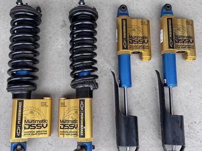 2022 and earlier Chevrolet Colorado ZR2 Performance Multimatic DSSV Suspension Shocks Set