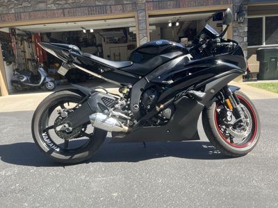 2012 Yamaha YZF-R6 Sportbike - Black, 7,000 Miles, Very Clean