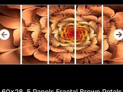 Wall Art 60" x 28" (NEW)