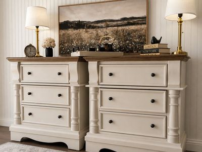 XL 3 Drawer Nightstands - The Oletta