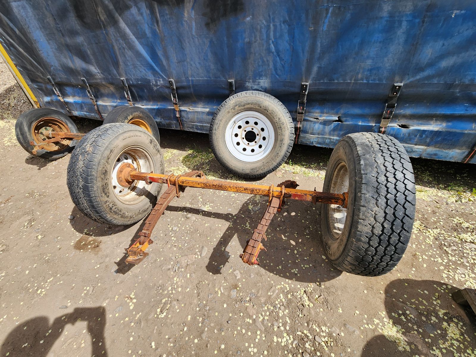 Trailer Axle with 16x6 Wheels
