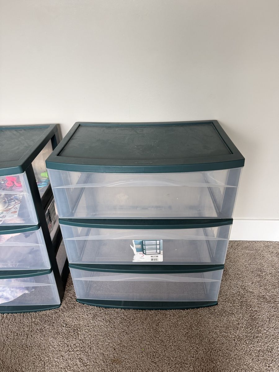 Plastic bins