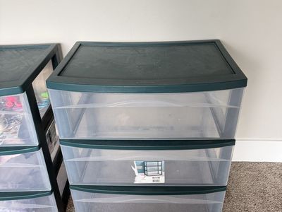 Plastic bins