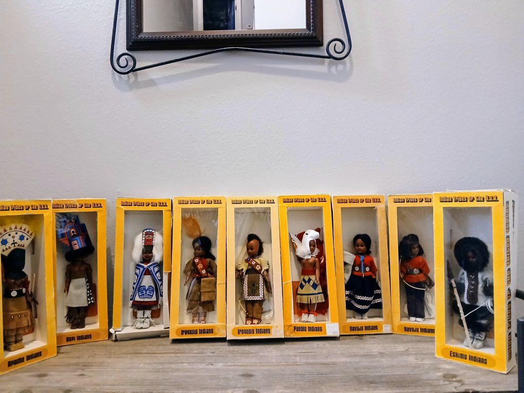 Indian tribes of the U.S.A. heritage dolls