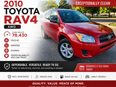 2010 Toyota RAV4 Base