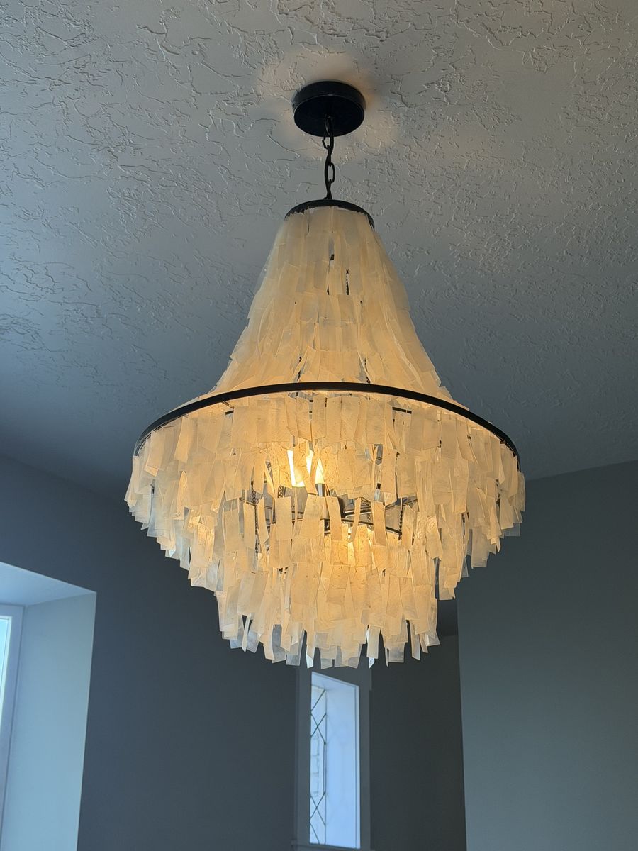 Pottery barn chandelier