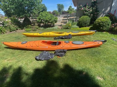 Wilderness Systems Tsunami 165 &145--2 touring kayaks $1,700